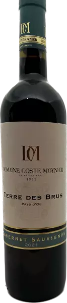 Domaine Coste Moynier -Cabernet Sauvignon "Terre des Brus" - Vins Leloup 1470 Genappe